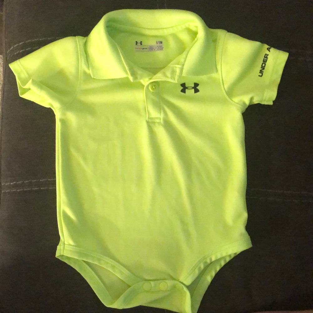 Under Armour baby boy polo onesie